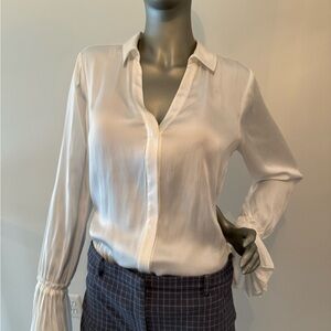 PAIGE Cream Women's Blouse